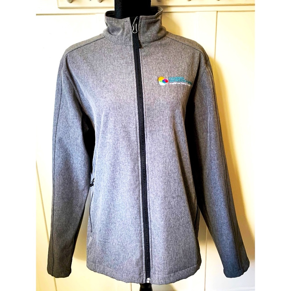 Port Authority fleece lined men’s zip up coat